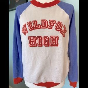 Wildfox raglan sweater XS